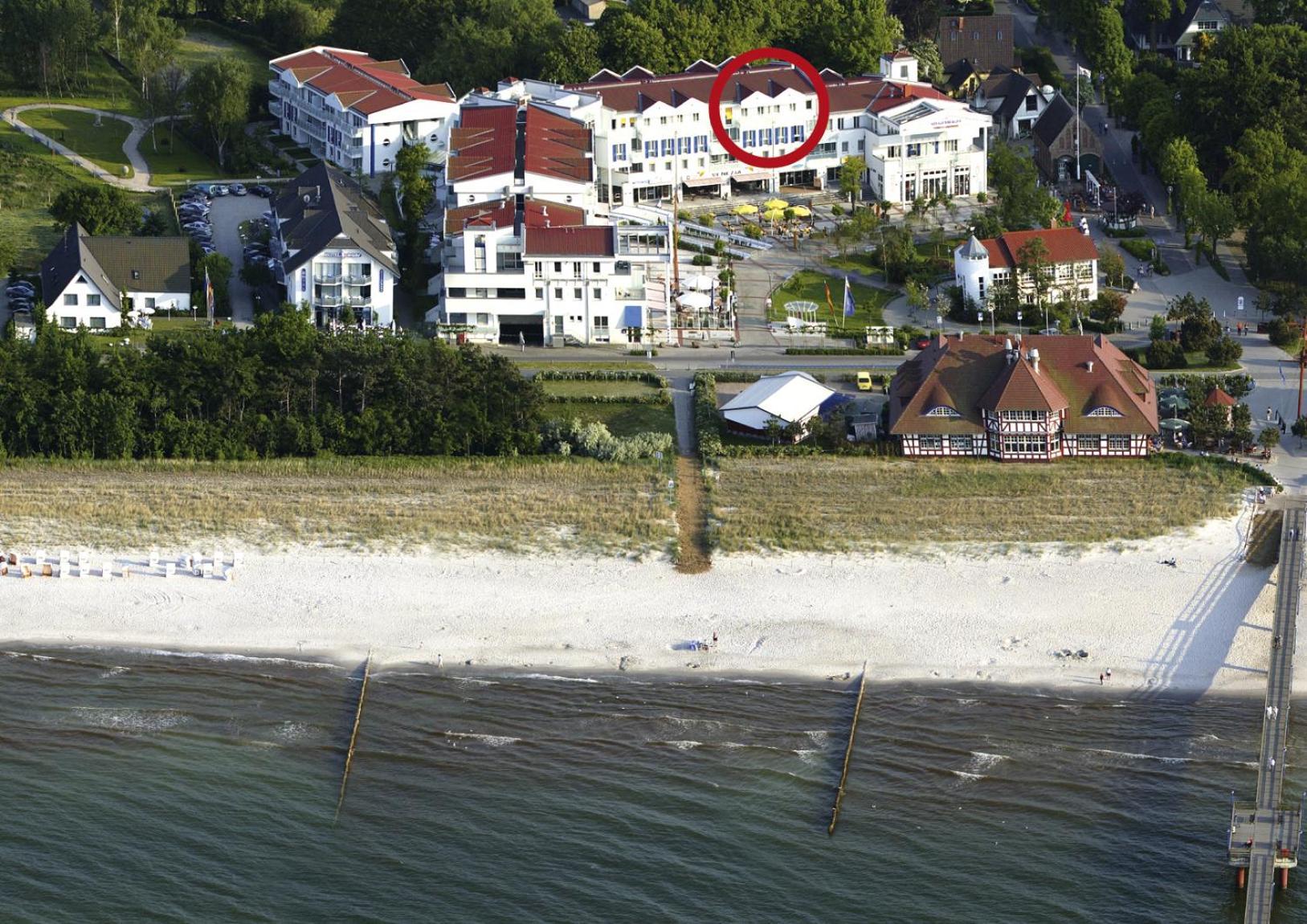 Hotel & Restaurant Seebruecke Zingst Ruang foto